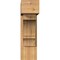 Ekena Millwork Balboa Block Smooth Bracket w/ Offset Brace, Western Red Cedar, 7 1/2"W x 22"D x 26"H BKT0806X22X26BOA05SWR - alternate 4